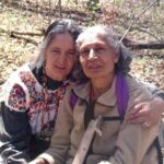 Sun Hawk with one of her first spiritual Ranjana Pallana OPT