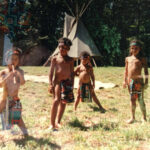 Maria Aguila 1991-Mario-Josh-Zachary-Mariam-preparing-for-ceremony-OPT