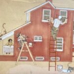 Terri’s drawing of Home of Labyrs Books