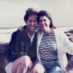 JBS Andrea and Judy beach much younger Judy and OPT