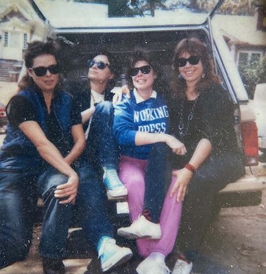 from left to right, Jan Gibson, KC Wildmoon, JB Sapp, and Jaen Black
